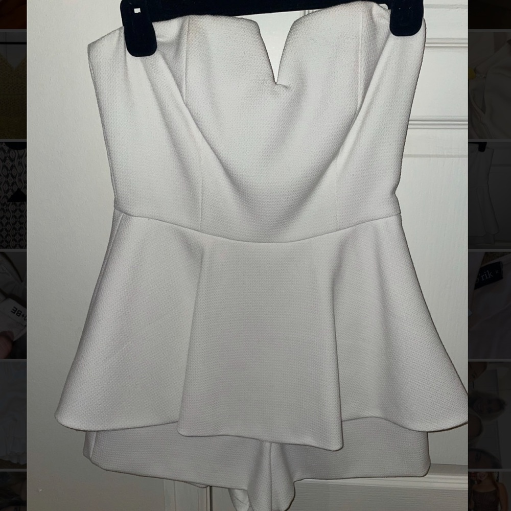 Do+Be White Romper - image 1